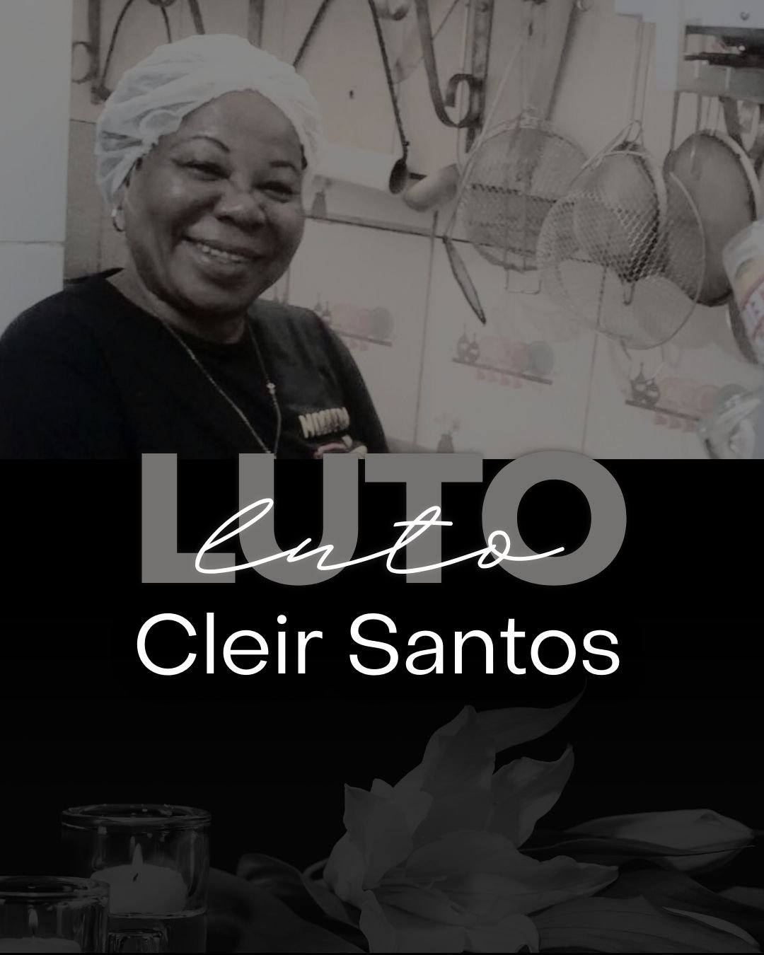 Post do instagram nota de falecimento luto fita preta minimalista (1)